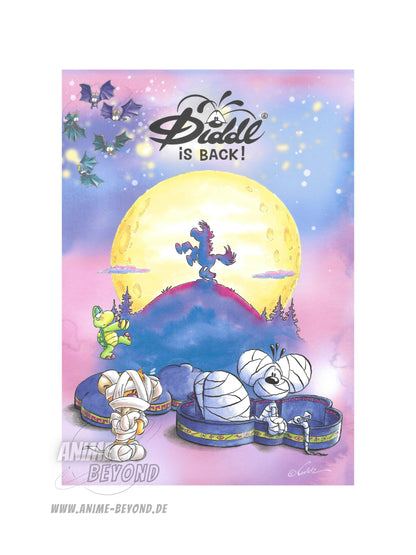Diddl is Back Blockblatt aus A5 Block Halloween Motiv Geburtstagskollektion / Sonderkollektion 2026 - 23786 K1.30