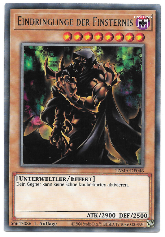 Yu-Gi-Oh! TAMA-DE046 - Eindringlinge der Finsternis (Rare)