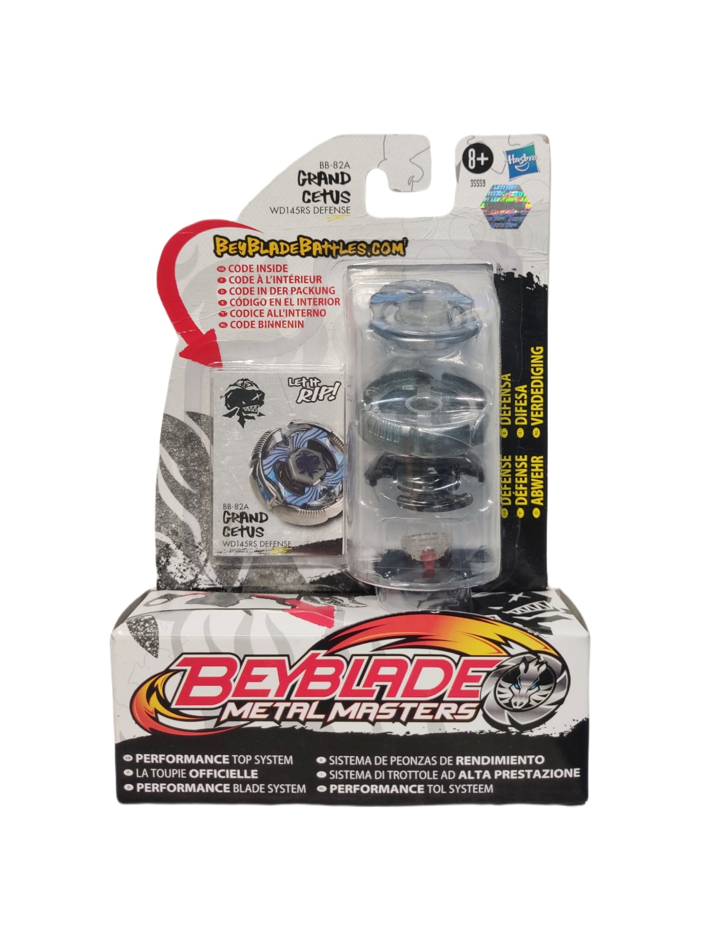 BeyBlade BB-82A - Grand Cetus (WD145RS Defense) - a photo on BeyBlade BB-82A - Grand Cetus (WD145RS Defense) - a photo on