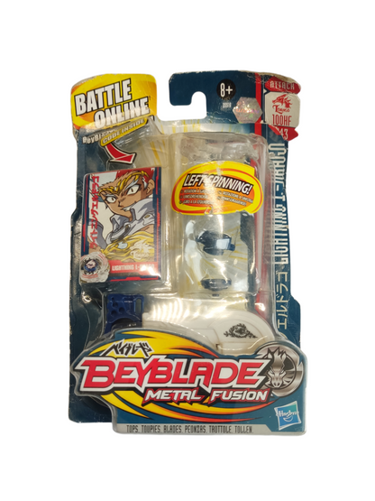 Lightning L-Drago BB-43 100HF Attack Hasbro Beyblade Metal Fusion (Heavily damaged packaging)