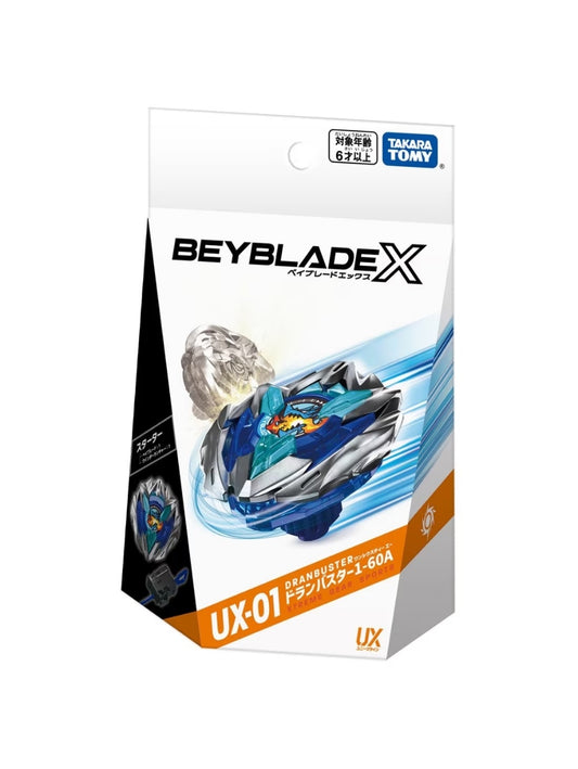 Dran Buster UX-01 1-60A Takara Tomy Beyblade X - Anime Beyond