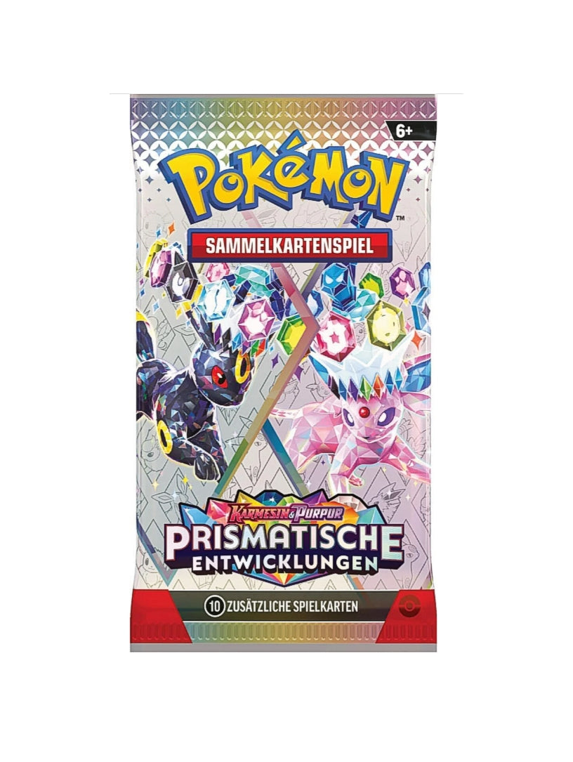 Pokémon Karmesin & Purpur – Prismatische Entwicklungen: Boosterpack (Deutsch)