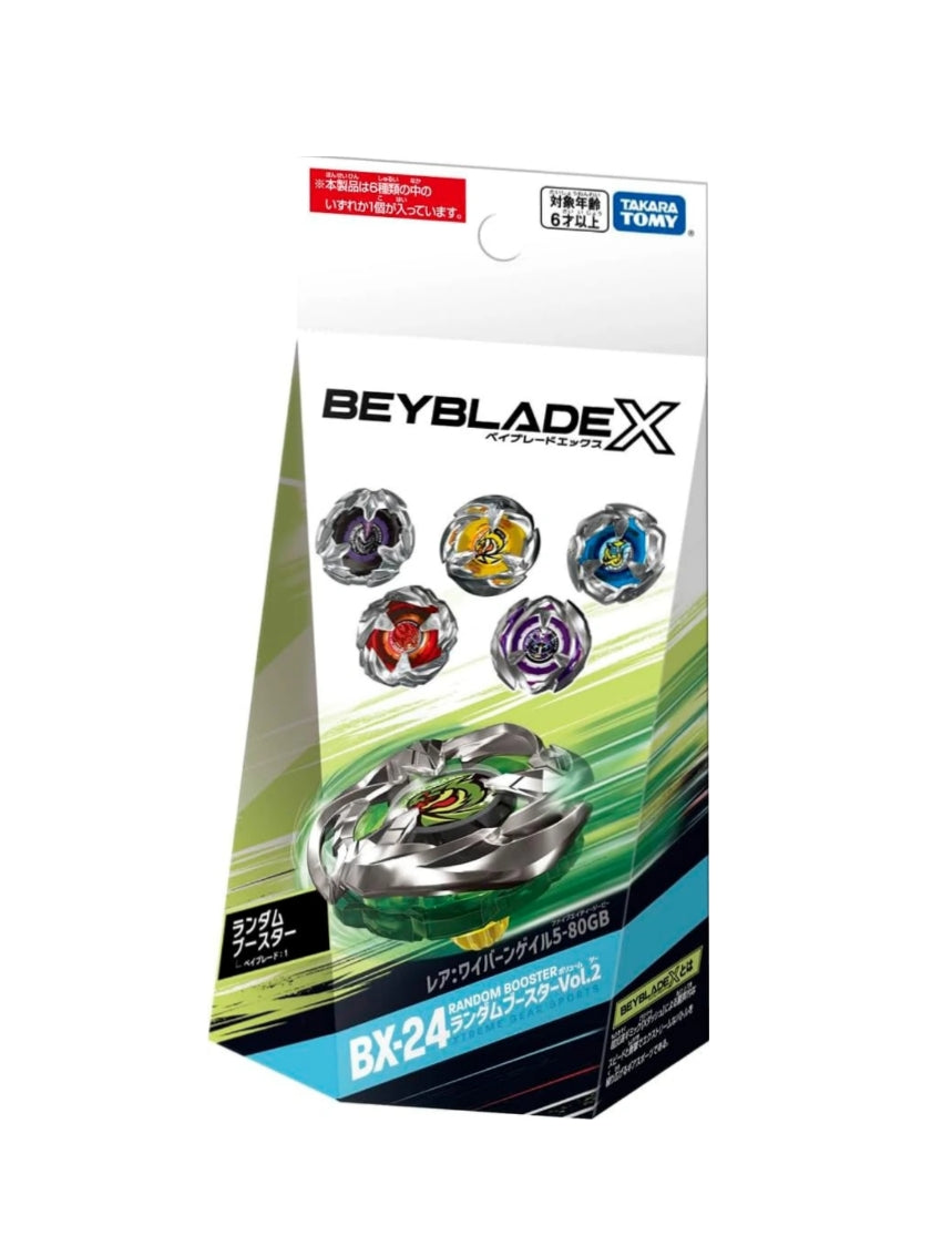 Random Booster Vol. 2 BX-24 Takara Tomy Beyblade X - Anime Beyond