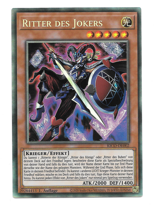 Yu-Gi-Oh! KICO-DE002 - Ritter des Jokers (Collectors Rare)