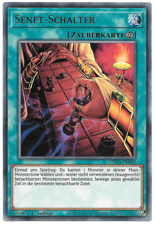 Yu-Gi-Oh! TAMA-DE042 - Senet-Schalter (Rare)