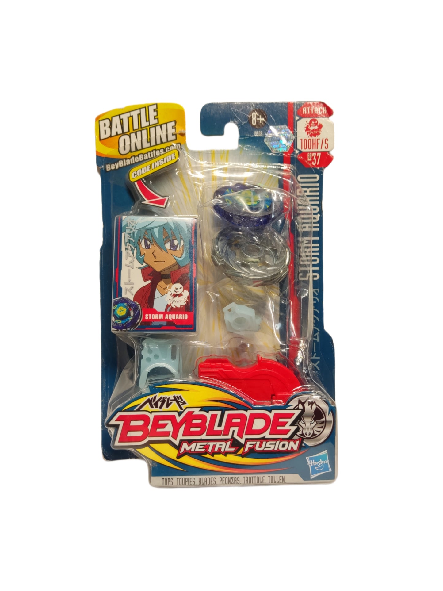 Storm Aquario BB-37 100HF/S Attack Hasbro Beyblade Metal Fusion