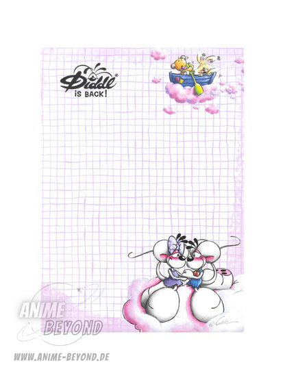 Diddl is Back Blockblatt aus A6 Duftblock mit Kaugummi-Duft Wolken Blockfrisch 1 Blatt 23499 K1.5
