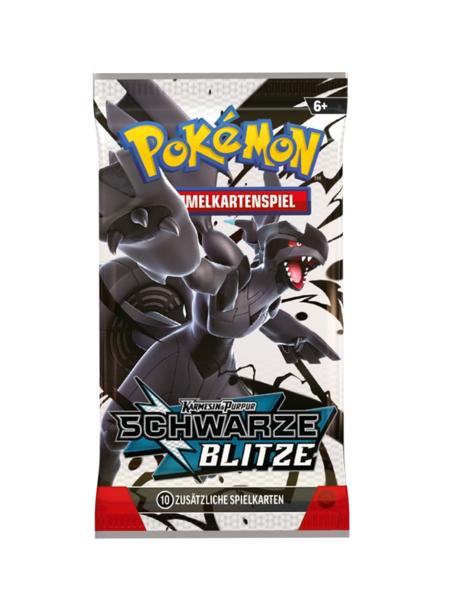 Pokémon Karmesin & Purpur – Schwarze Blitze: Boosterpack (Deutsch)