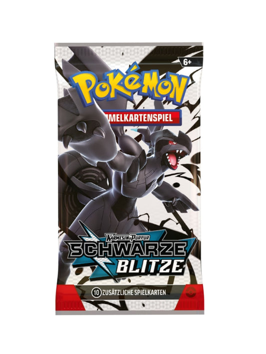Pokémon Karmesin & Purpur – Schwarze Blitze: Boosterpack (Deutsch)