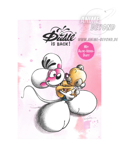 Diddl is Back Blockblatt aus A5 Duftblock mit Aloe-Vera-Duft Pimboli Blockfrisch 1 Blatt 23498 K1.11