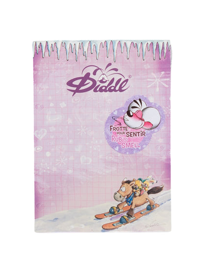 Loupsily, Pimboli & Mimihopps Ski fahren Diddl Duftblock A6 Lila / Veilchen-Duft / Winterkollektion 2026 ❄️ VORBESTELLUNG