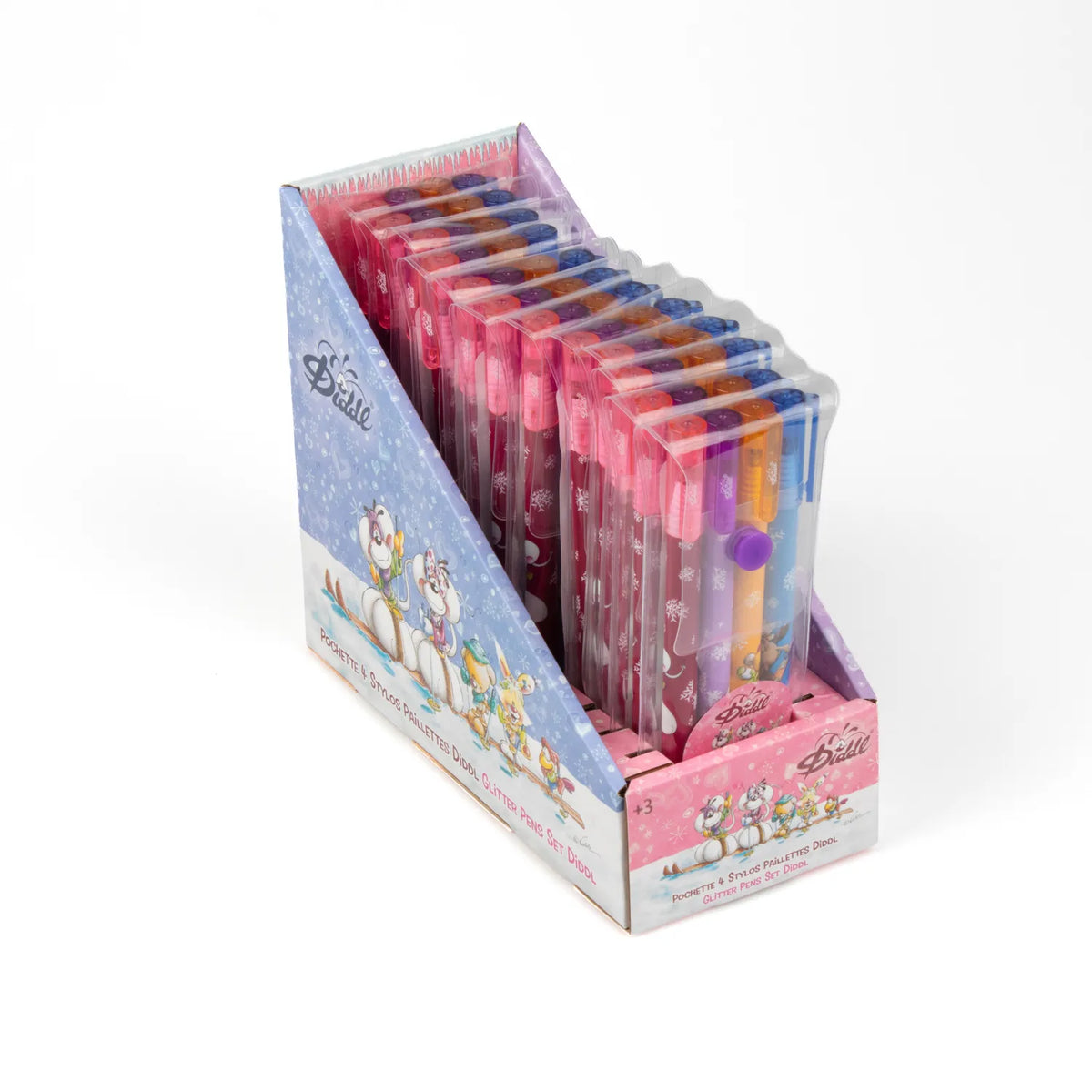 Diddl Glitzerstifte 4er-Set  / Winterkollektion 2026 ❄️ VORBESTELLUNG