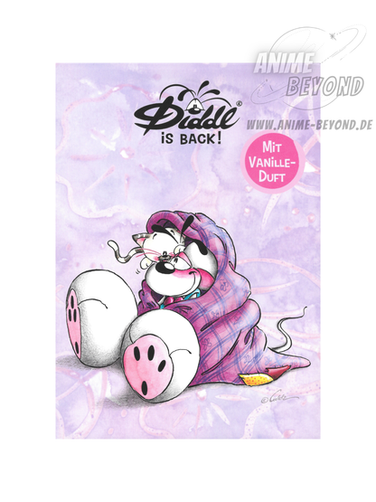 Diddl is Back Blockblatt aus A5 Duftblock mit Vanille-Duft Blockfrisch 1 Blatt 23787 K1.8