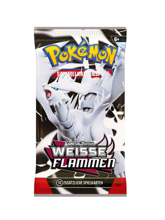 Pokémon Karmesin & Purpur – Weiße Flammen: Boosterpack (Deutsch)