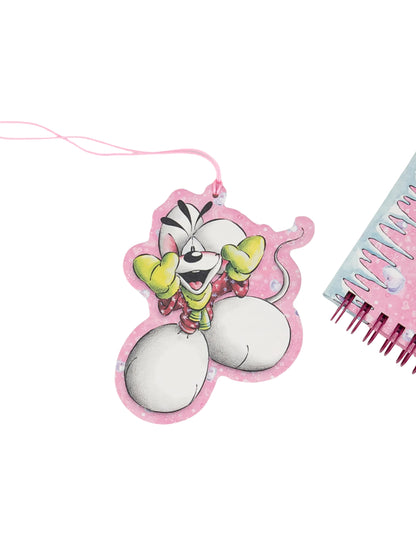 Diddl & Diddlina A6 Spiralnotizbuch mit Duft-Dekoration Rosa & Lila / Motiv frei wählbar / Winterkollektion 2026 ❄️ VORBESTELLUNG